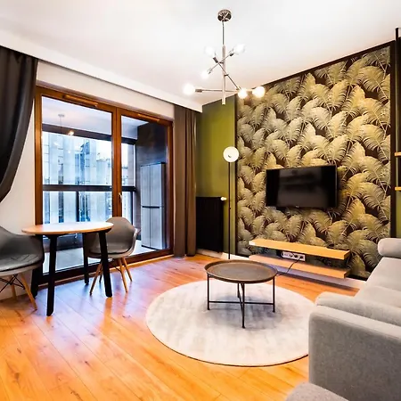 アパート Grzybowska Luxury By Bookinghost ワルシャワ